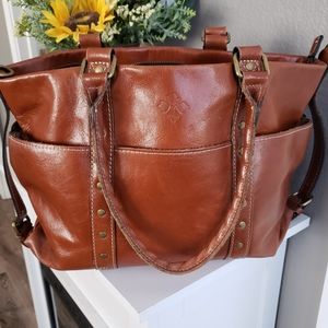 Large leather purse